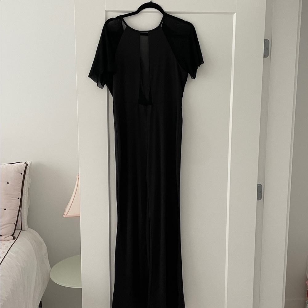Bebe Black Jumpsuit